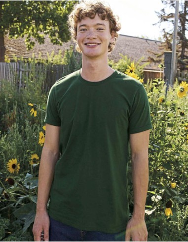 NEU-O60012-Mens Roll Up Sleeve T-Shirt